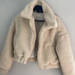 Nasty Gal short fluffy jacket